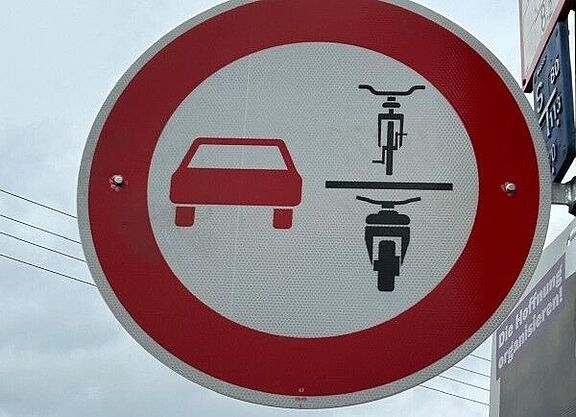 Verkehrsschild