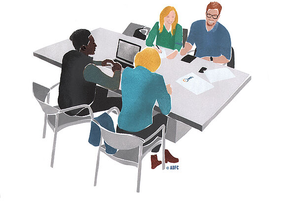 Planungsrunde Illustration